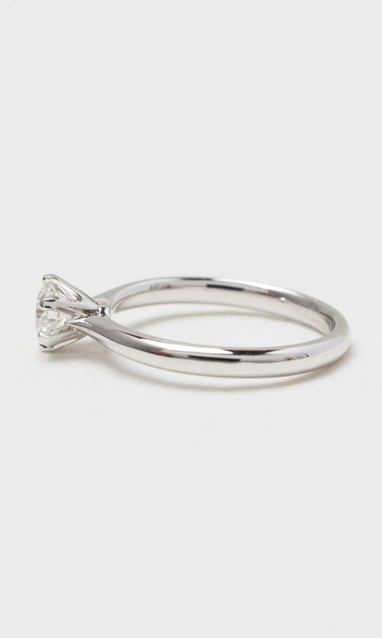 2024 © Hogans Family Jewellers 18K WG Round Brilliant Solitaire Diamond Ring