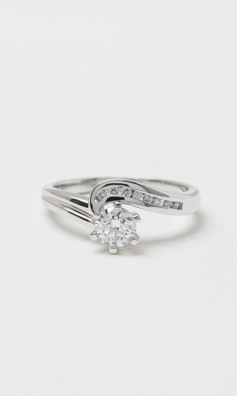 2024 © Hogans Family Jewellers 18K WG Round Brilliant Solitaire Diamond Ring