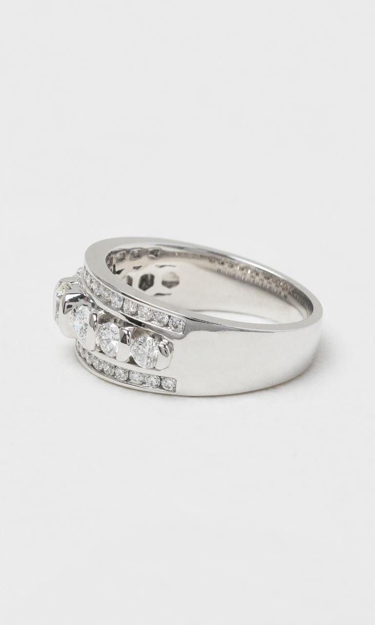 2024 © Hogans Family Jewellers 18K WG Round Brilliant Wide Diamond Dress Ring