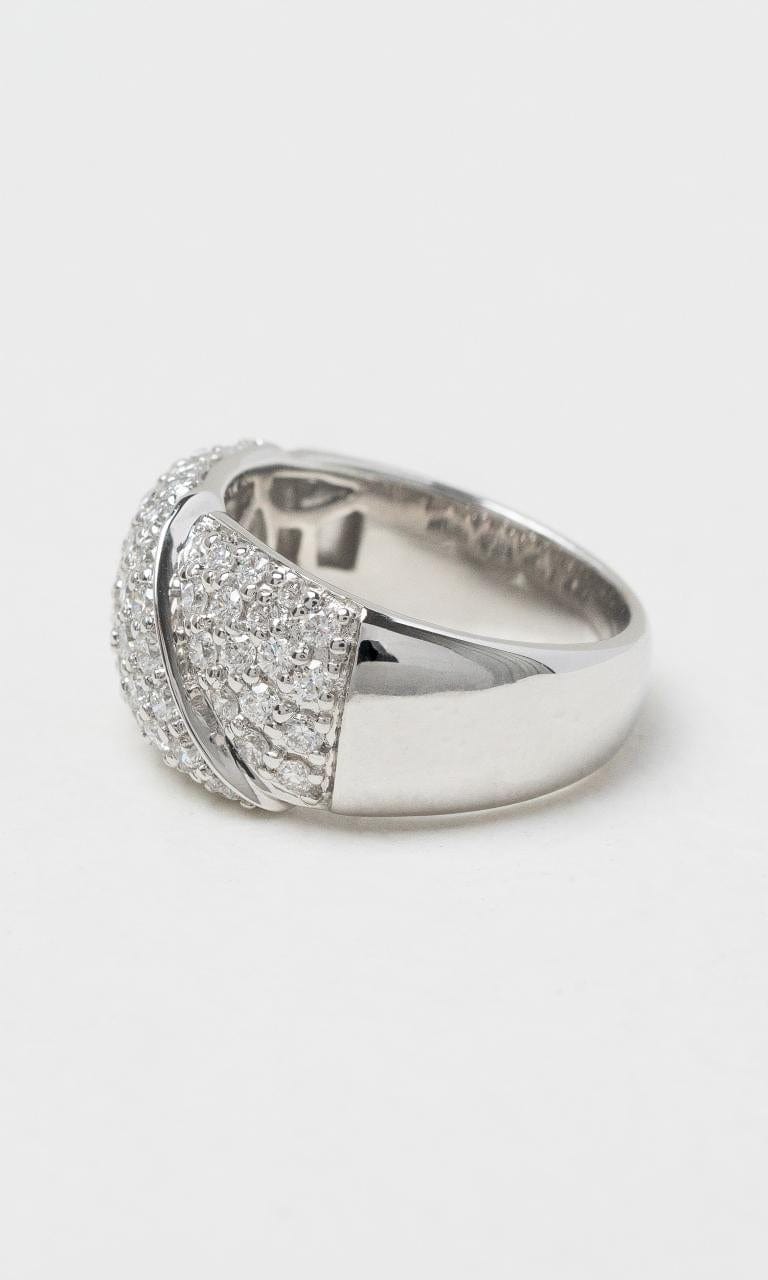 2024 © Hogans Family Jewellers 18K WG Round Brilliant Wide Diamond Dress Ring