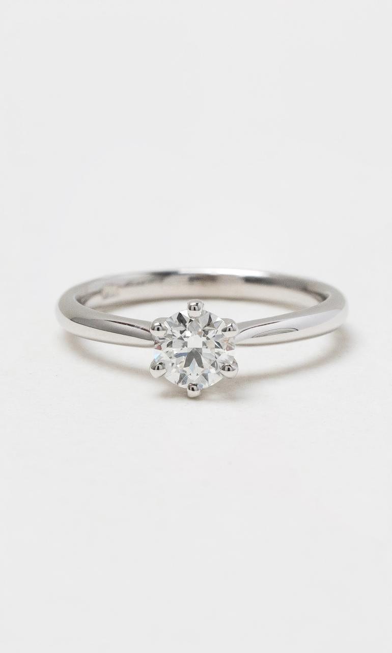 2024 © Hogans Family Jewellers 18K WG Solitaire Round Brilliant Diamond Ring