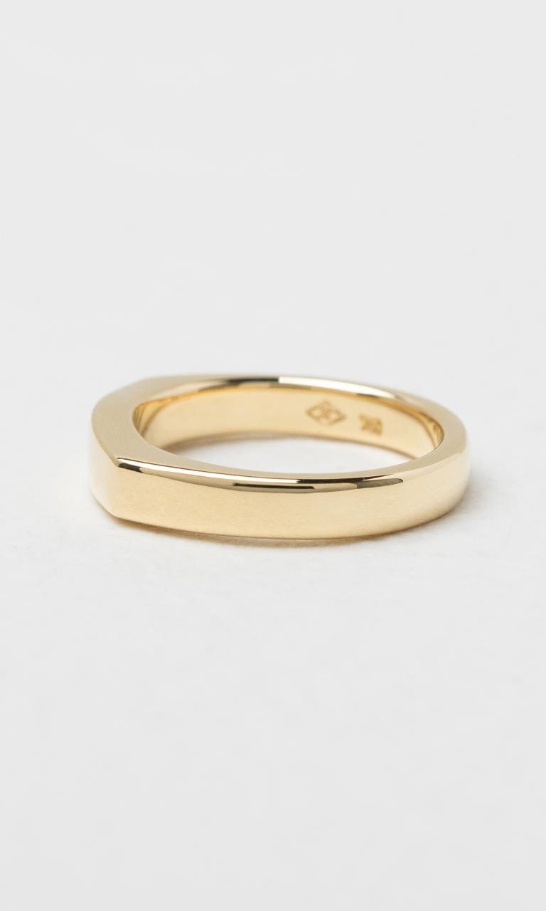 2024 © Hogans Family Jewellers 18K YG Elongated Gents Signet Ring