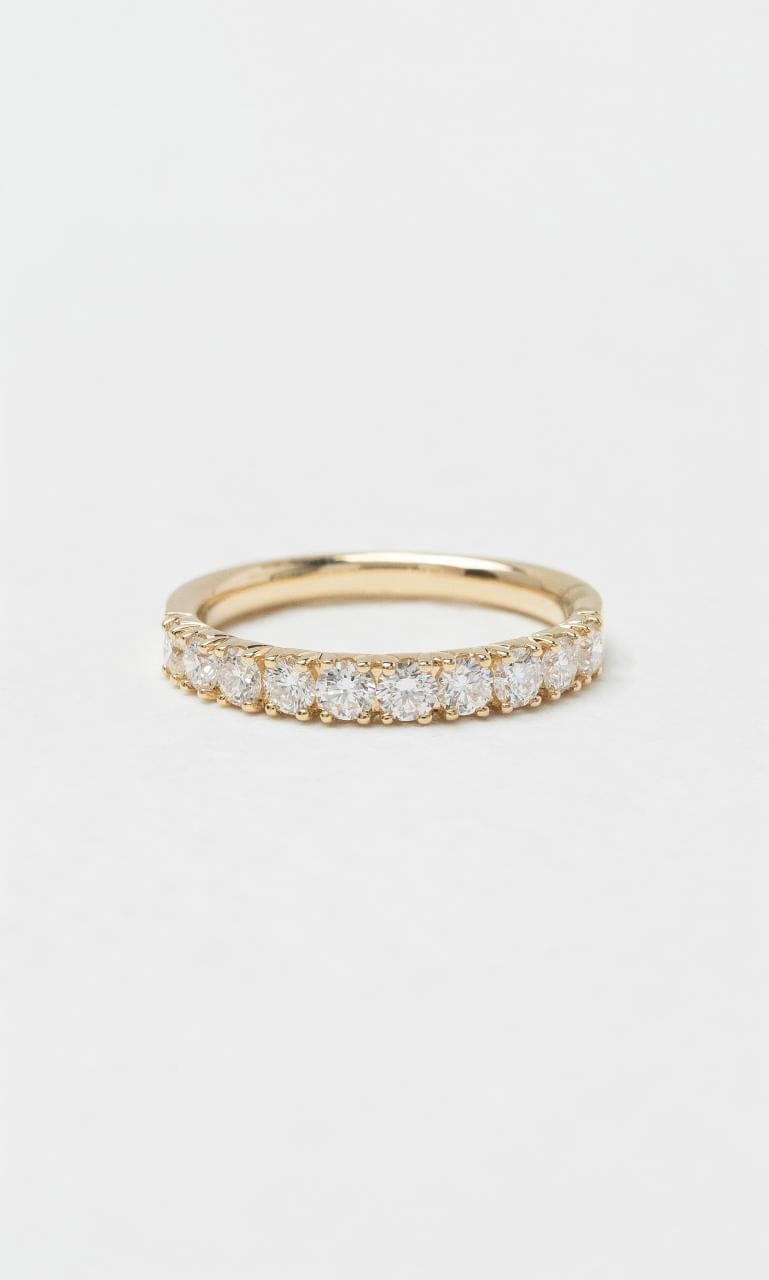 2024 © Hogans Family Jewellers 18K YG Round Brilliant Diamond Band