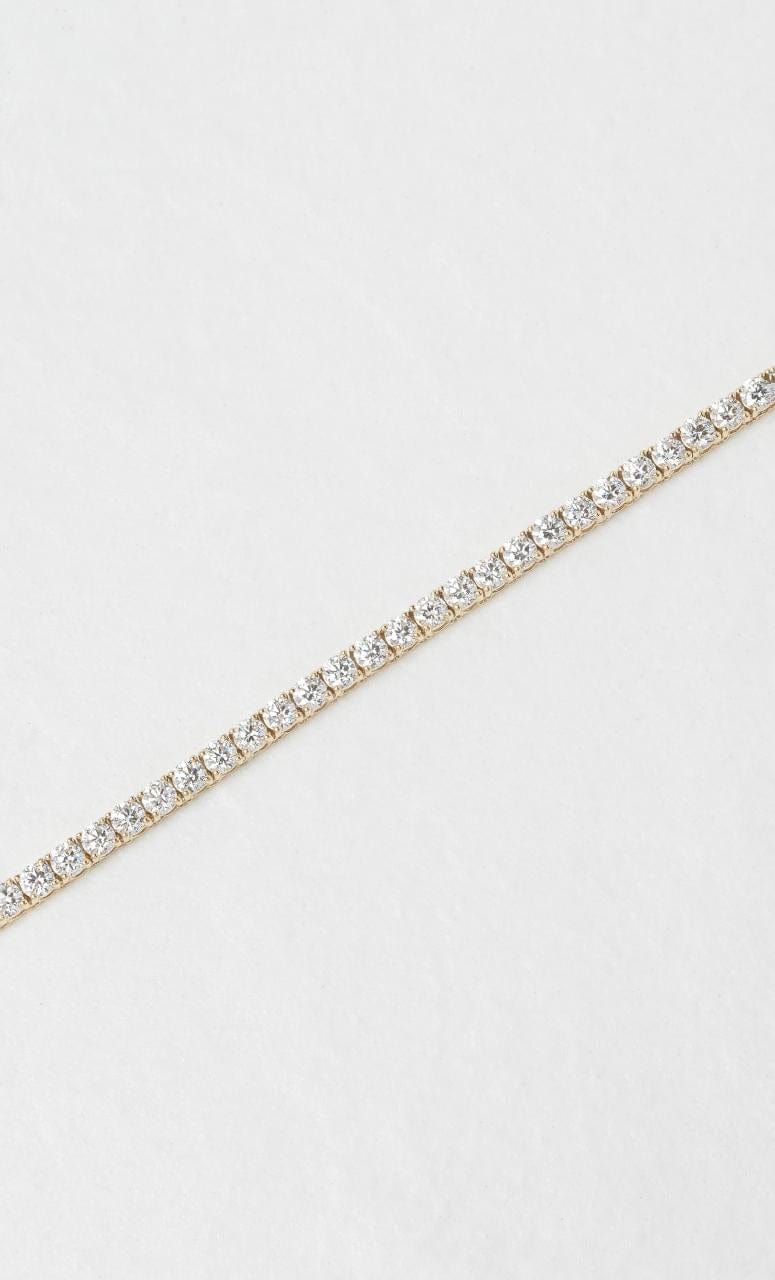 2024 © Hogans Family Jewellers 18K YG Round Brilliant Diamond Set Tennis Necklace