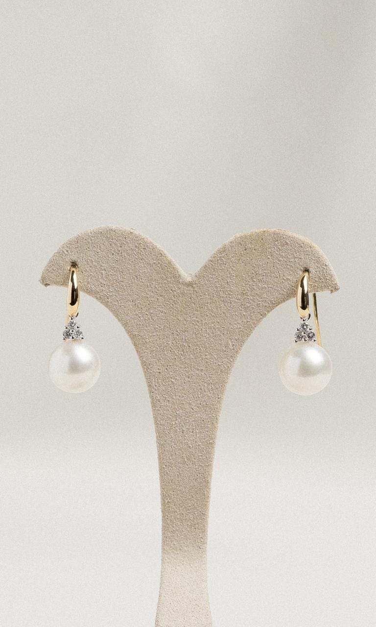 2024 © Hogans Family Jewellers 18K YG South Sea Pearl Drop Earrings