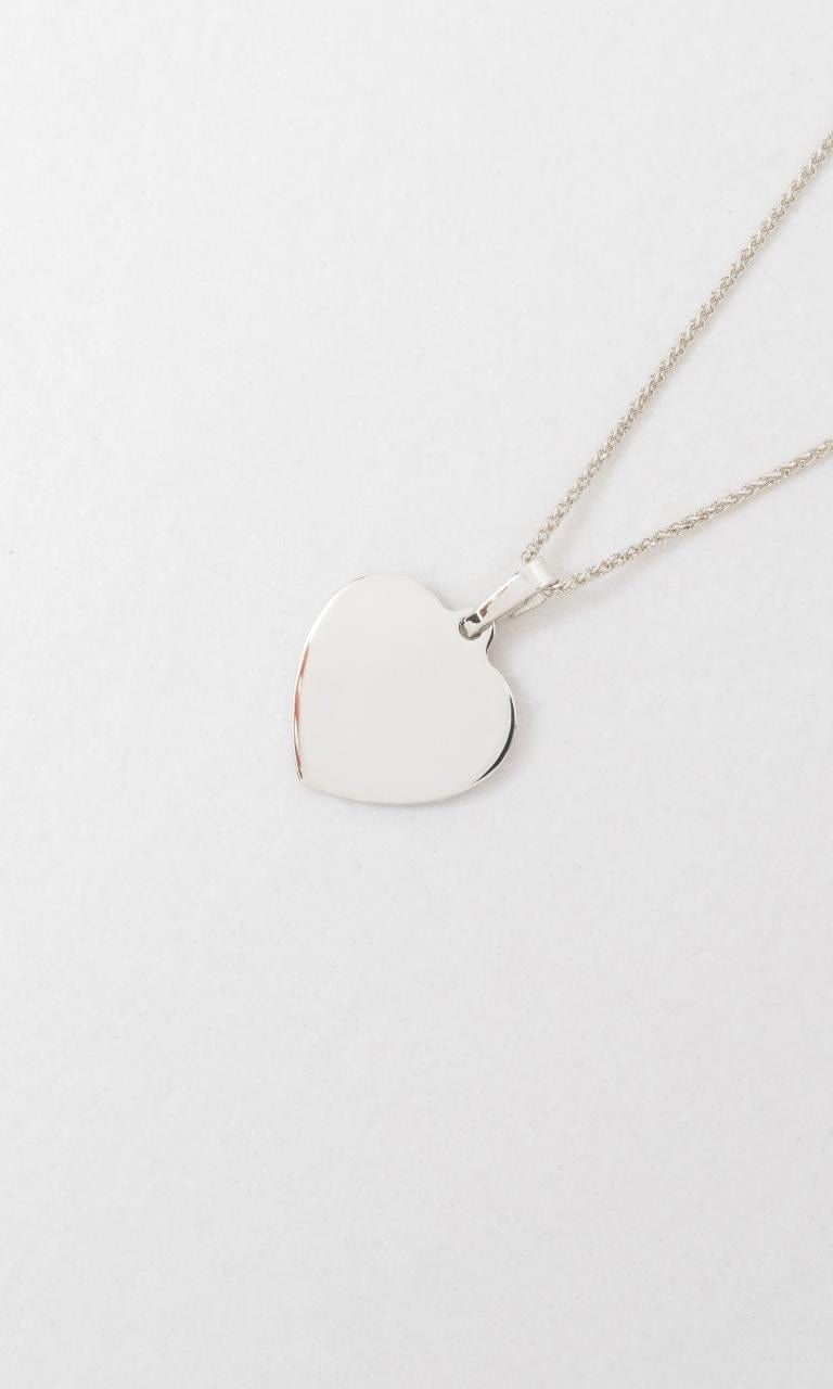 2024 © Hogans Family Jewellers 9K WG Heart Pendant