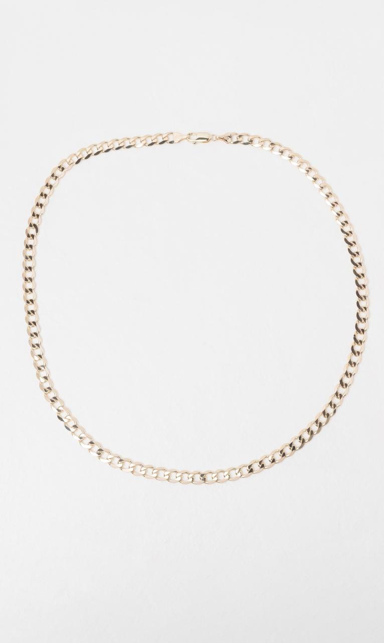 2024 © Hogans Family Jewellers 9K YG Flat Curb Gents Necklace