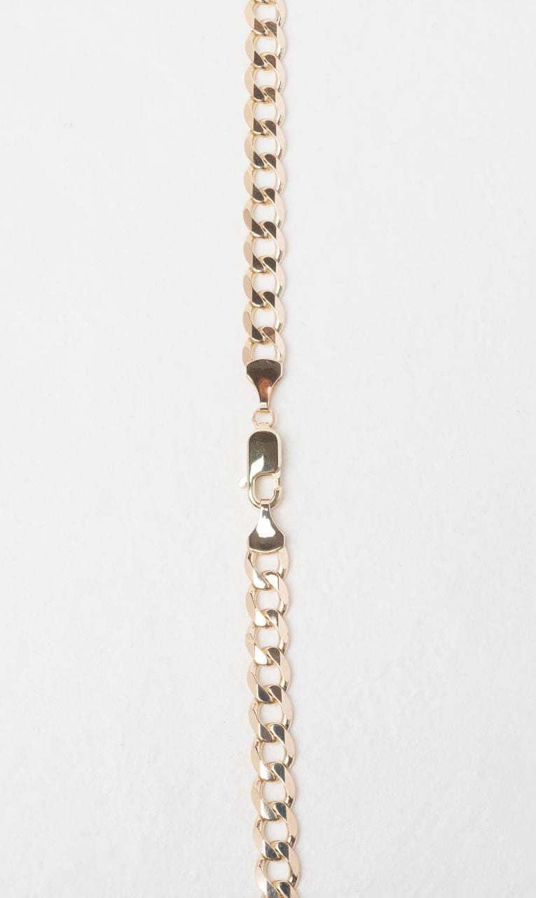 2024 © Hogans Family Jewellers 9K YG Flat Curb Gents Necklace