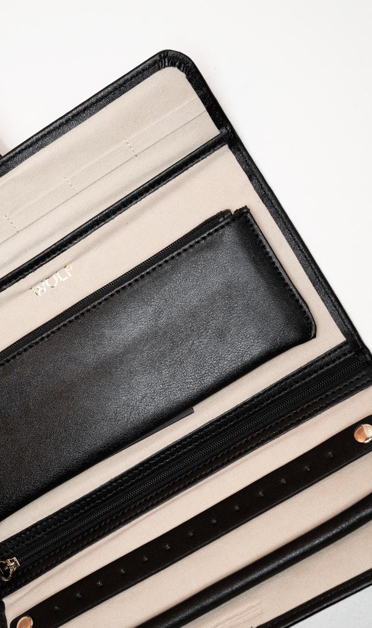 2024 © Hogans Family Jewellers Palermo Jewellery Roll Black Anthracite