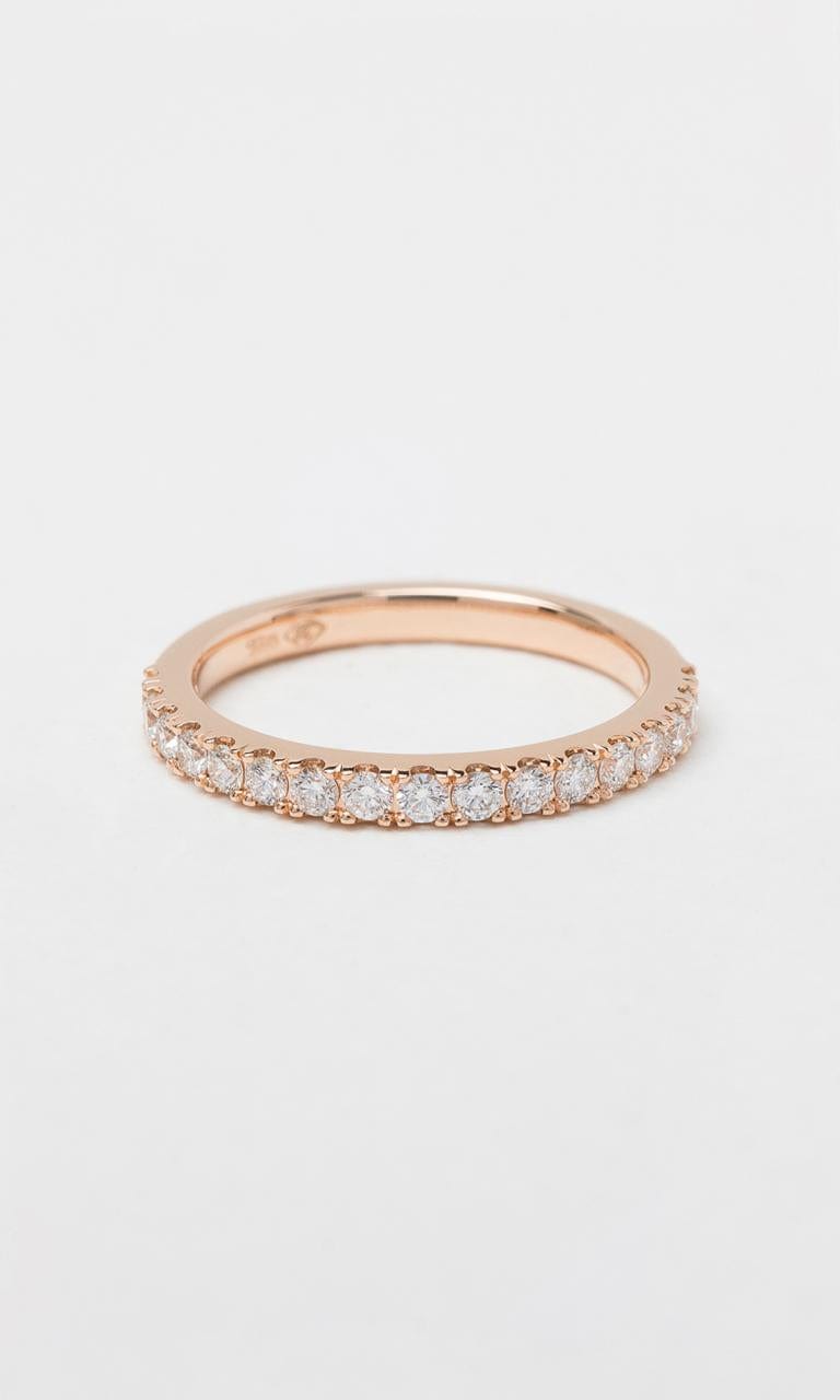 Hogans Family Jewellers 18K RG 0.24ct TDW Round Brilliant Cut Diamond Band