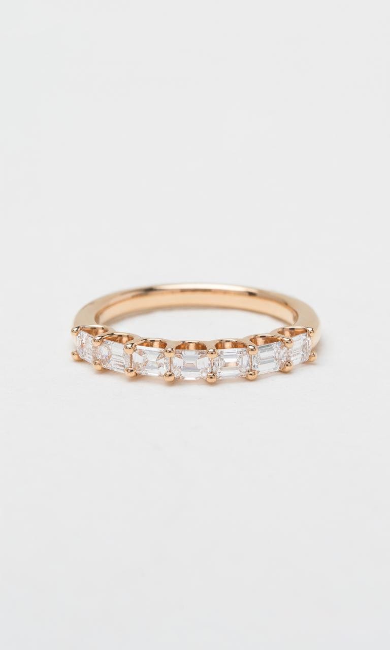 Hogans Family Jewellers 18K RG 0.79ct TDW Emerald Cut Diamond Band
