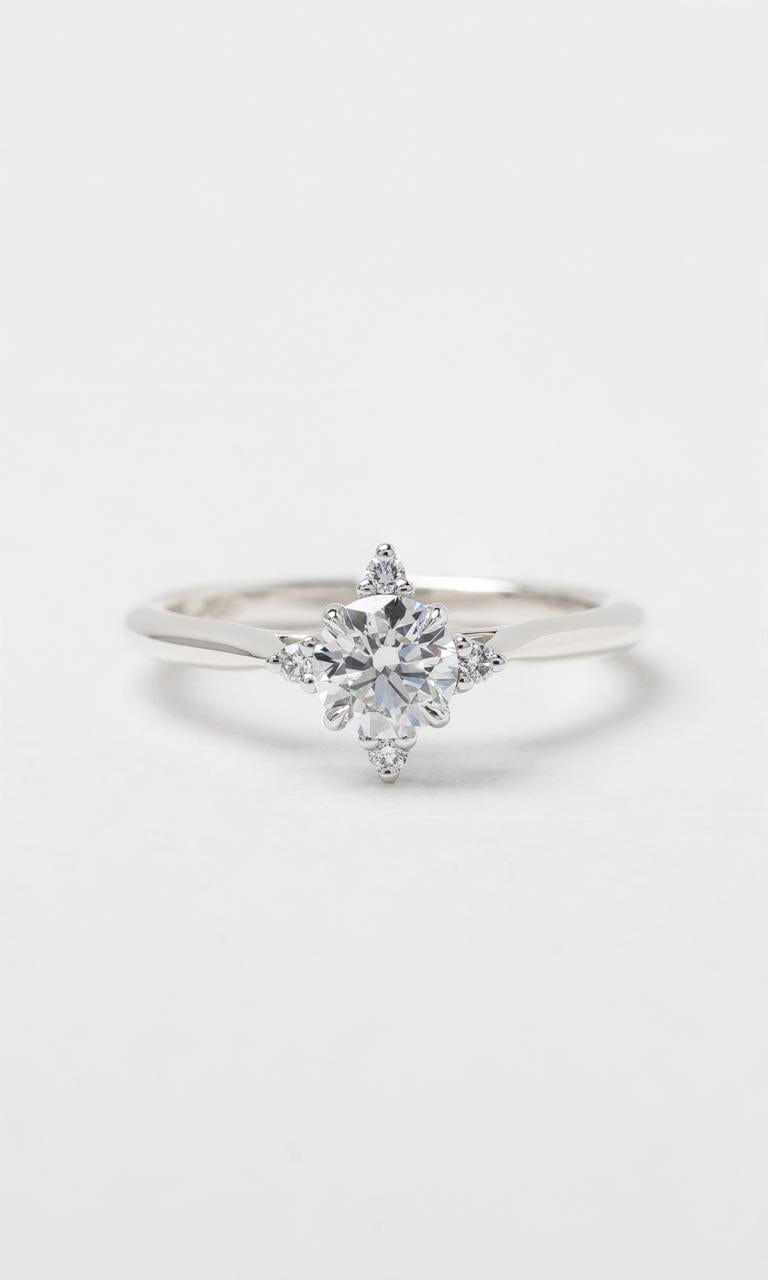 Hogans Family Jewellers 18K WG 0.54ct TDW Round Brilliant Diamond Ring