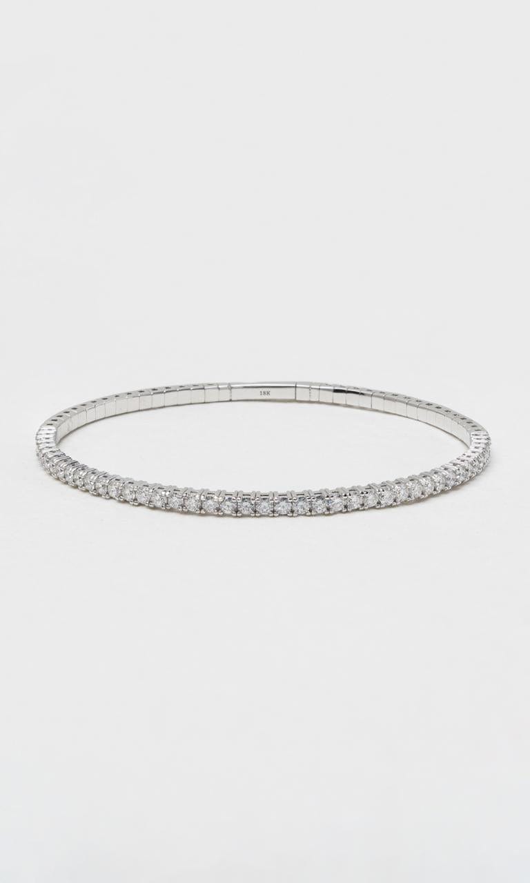 Hogans Family Jewellers 18K WG 1.65ct TDW Round Brilliant Diamond Set Bangle