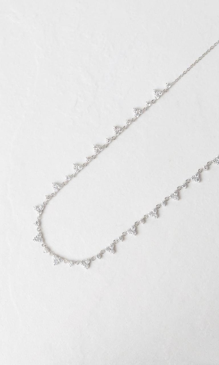Hogans Family Jewellers 18K WG 1.83ct TDW Round Brilliant Cut Diamond Necklace
