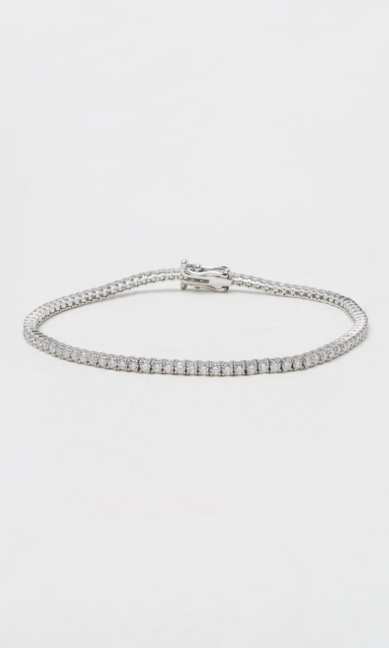 Hogans Family Jewellers 18K WG 2.08ct TDW Round Brilliant Cut Diamond Tennis Bracelet