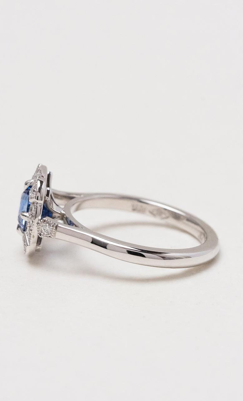 Hogans Family Jewellers 18K WG Ceylon Sapphire Ring