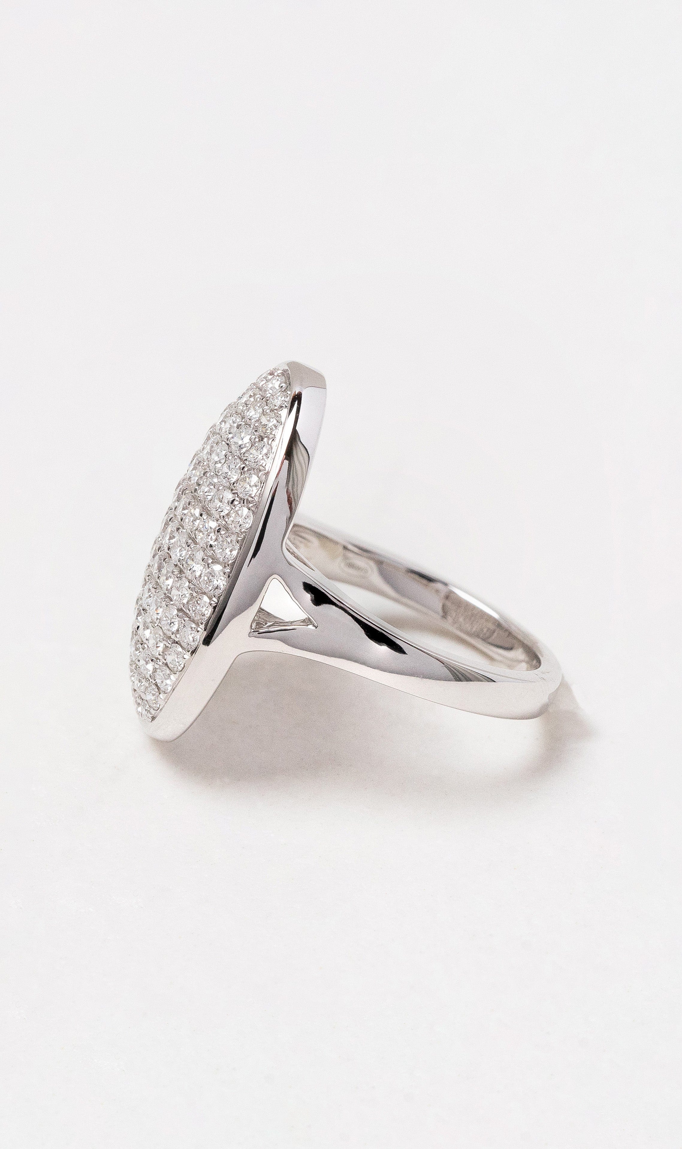 Hogans Family Jewellers 18K WG Diamond Dress Ring
