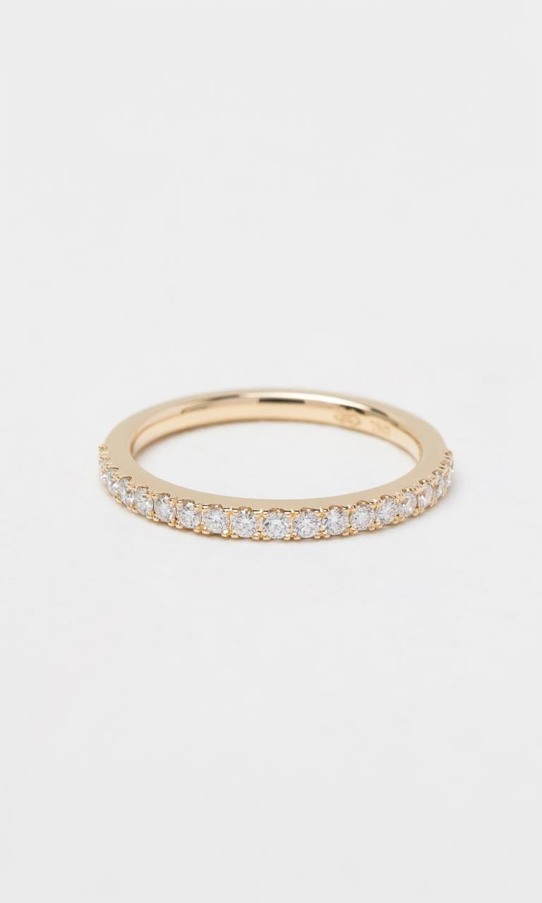 Hogans Family Jewellers 18K YG 0.285ct TDW Round Brilliant Diamond Band