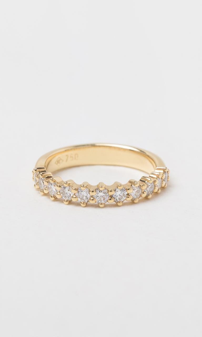 Hogans Family Jewellers 18K YG 0.55ct TDW Round Brilliant Cut Diamond Multi-Claw Band
