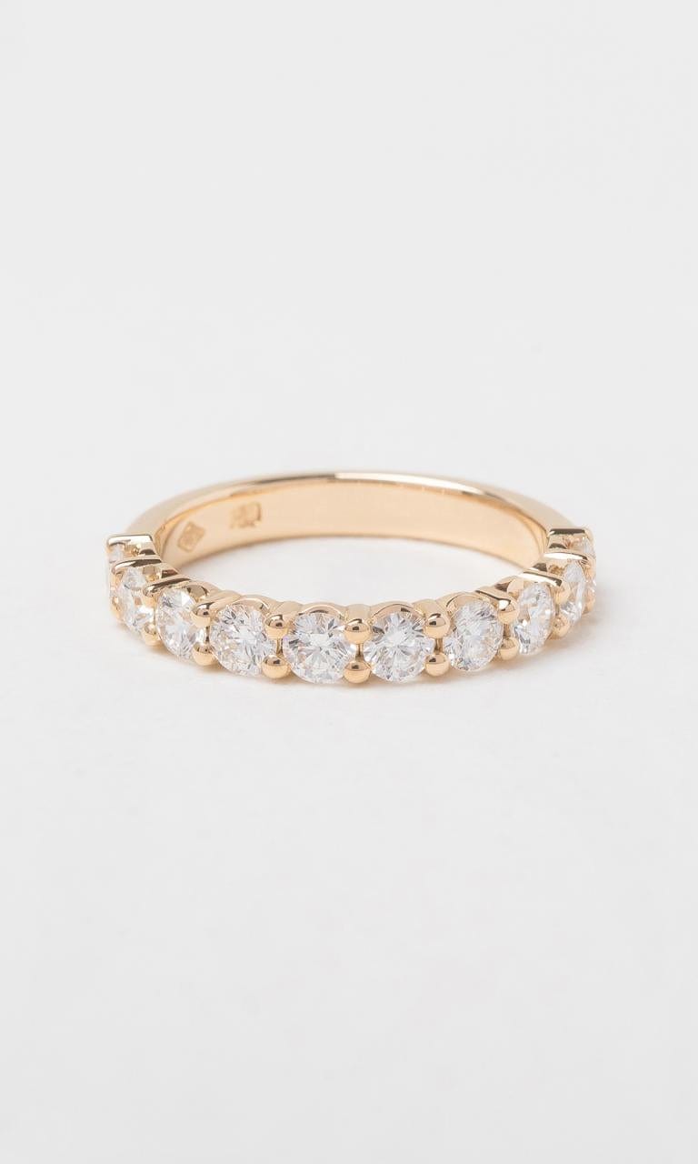 Hogans Family Jewellers 18K YG 1.00ct TDW Round Brilliant Cut Diamond Band