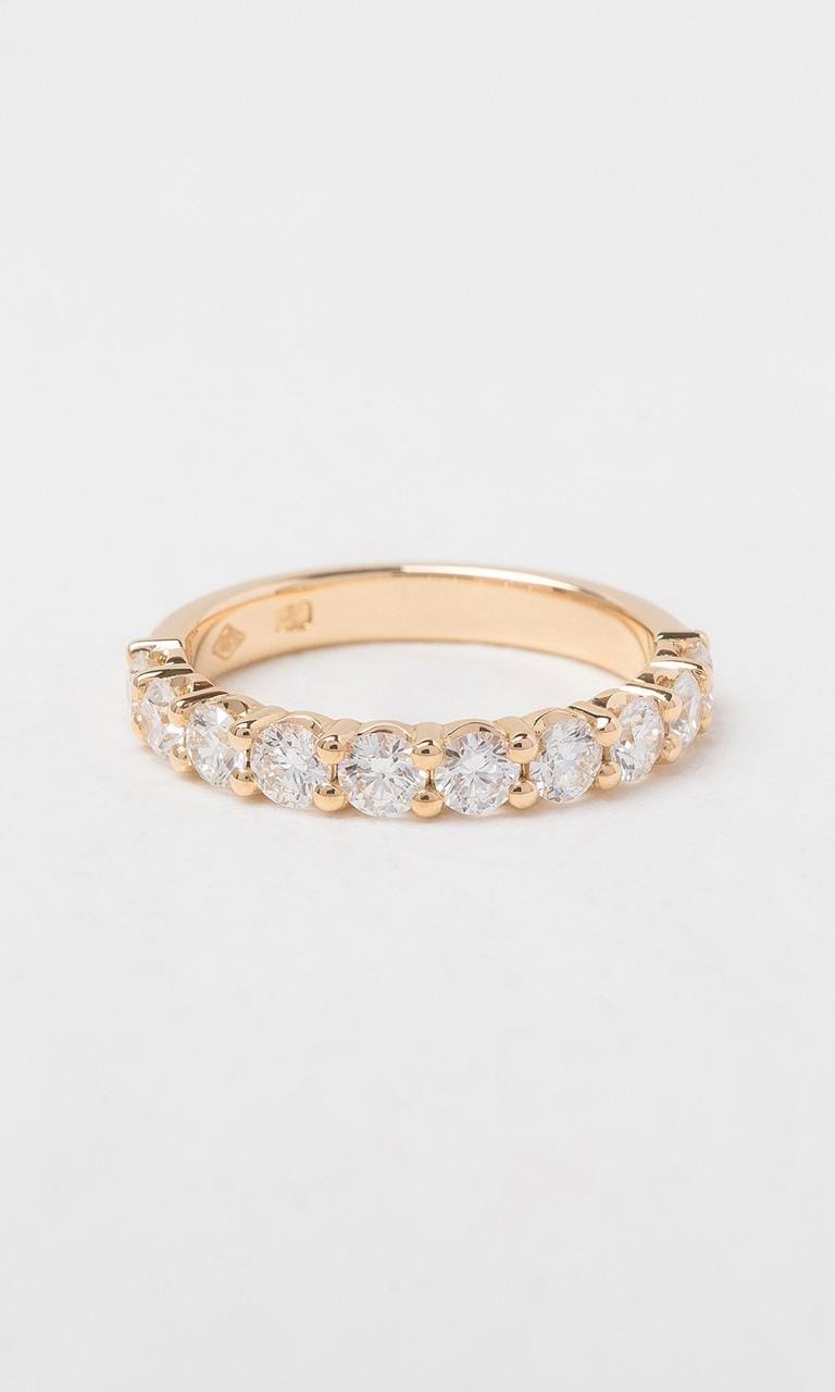 Hogans Family Jewellers 18K YG 1.00ct TDW Round Brilliant Cut Diamond Band
