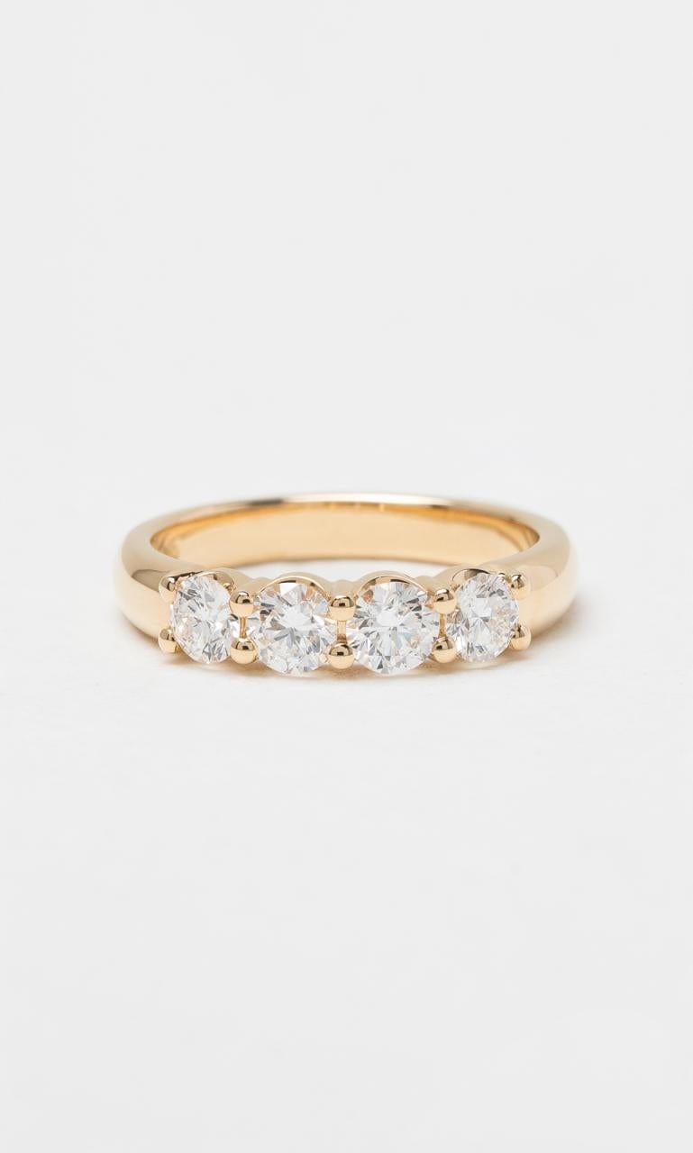 Hogans Family Jewellers 18K YG 1.04ct TDW Round Brilliant Diamond Band