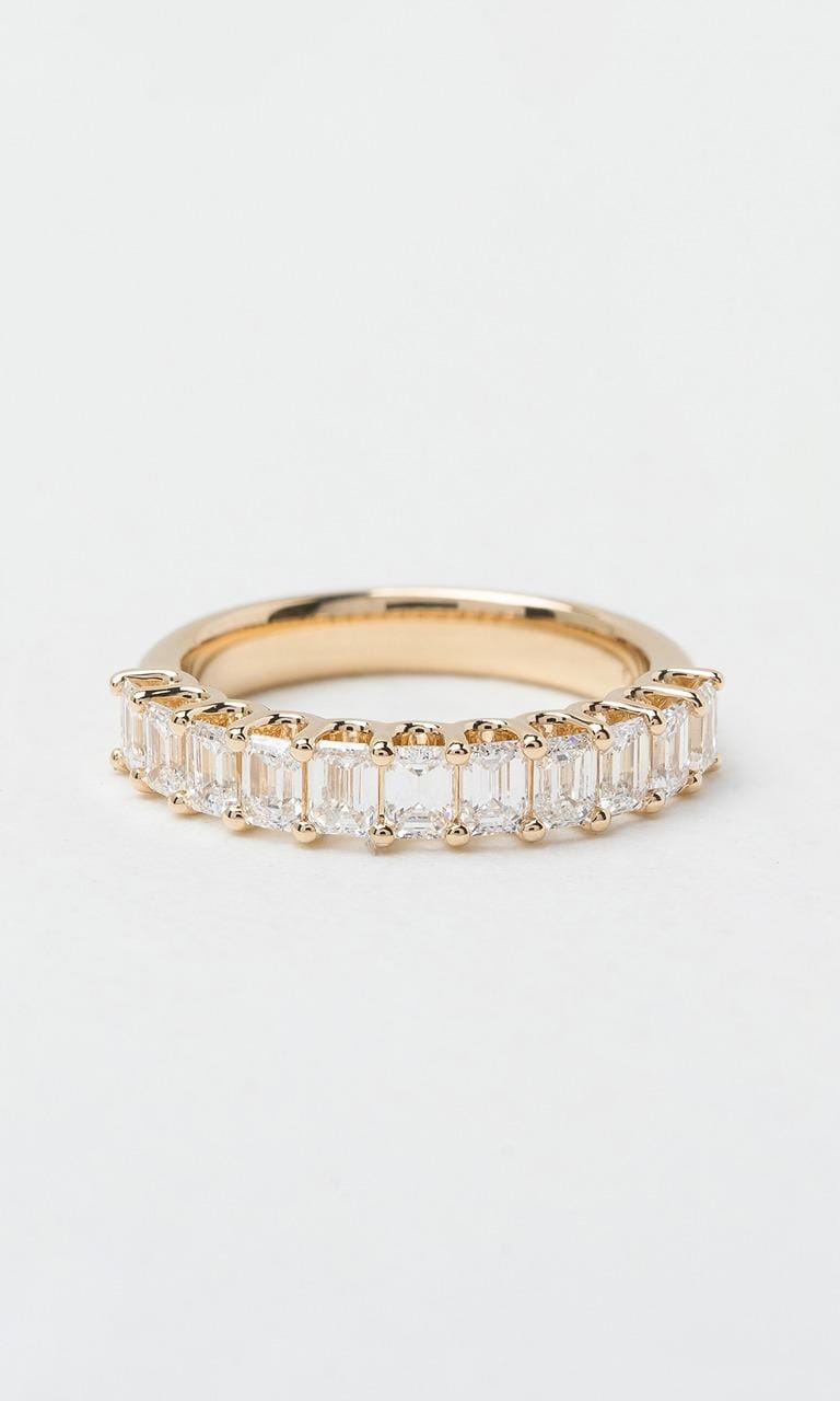 Hogans Family Jewellers 18K YG 1.48ct TDW Emerald Cut Diamond Band