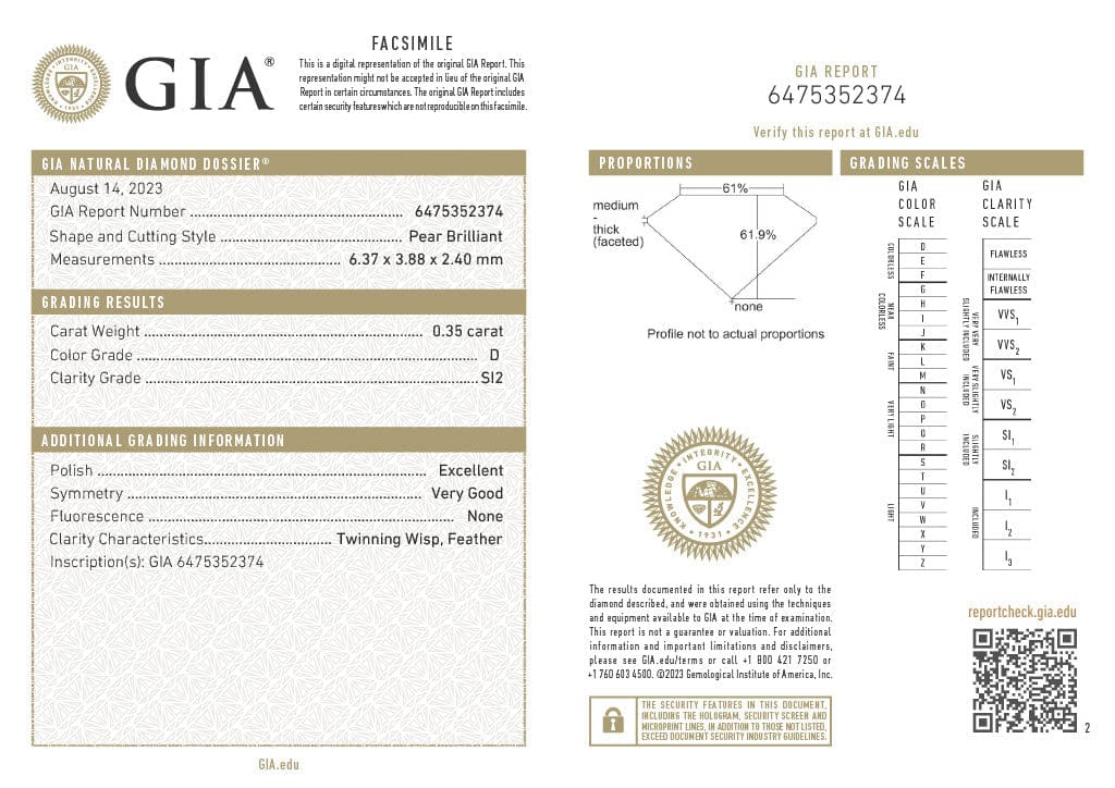 Hogans Family Jewellers 18K YG Emerald Cut Zambian Emerald Toi et Moi Dress Ring