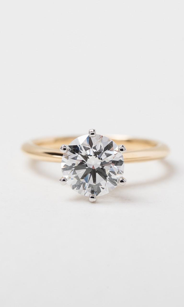 Hogans Family Jewellers 18K YWG 1.20ct Round Brilliant Cut Diamond Solitaire Ring