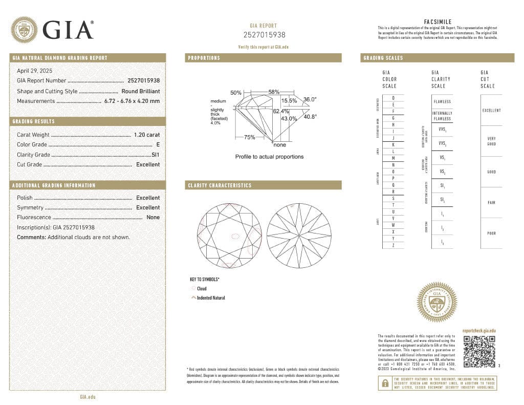 Hogans Family Jewellers 18K YWG 2.40ct TDW Round Brilliant Cut Diamond Trilogy Ring