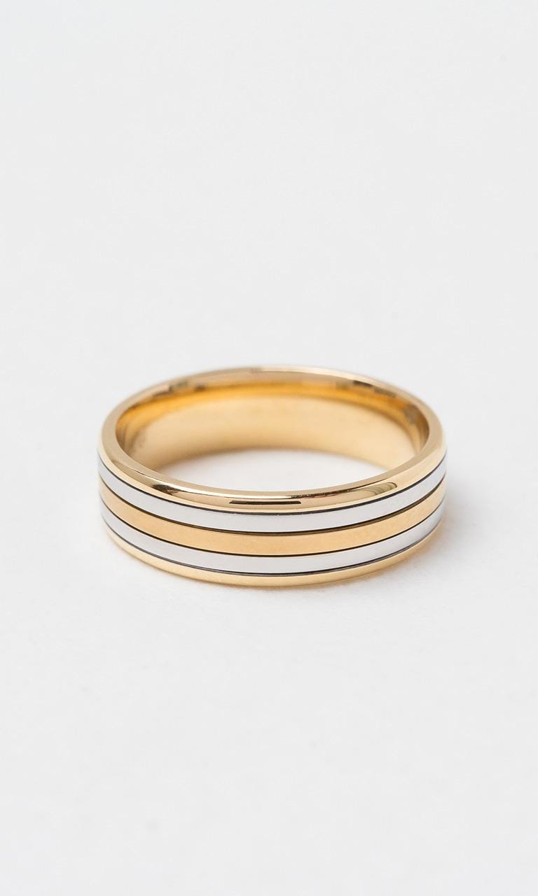 Hogans Family Jewellers 18K YWG 6mm Gents Band