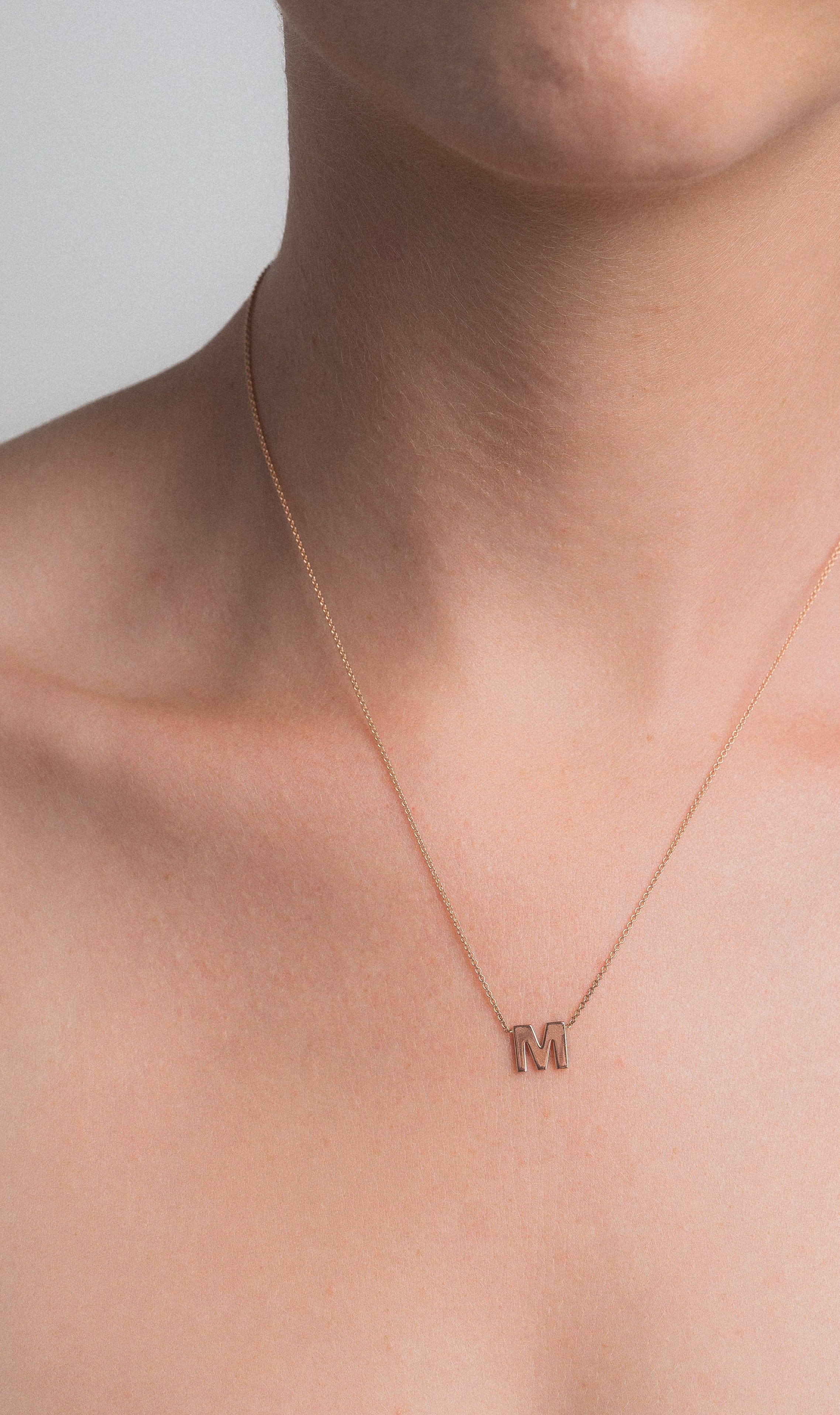 Hogans Family Jewellers 9K Initial Necklace