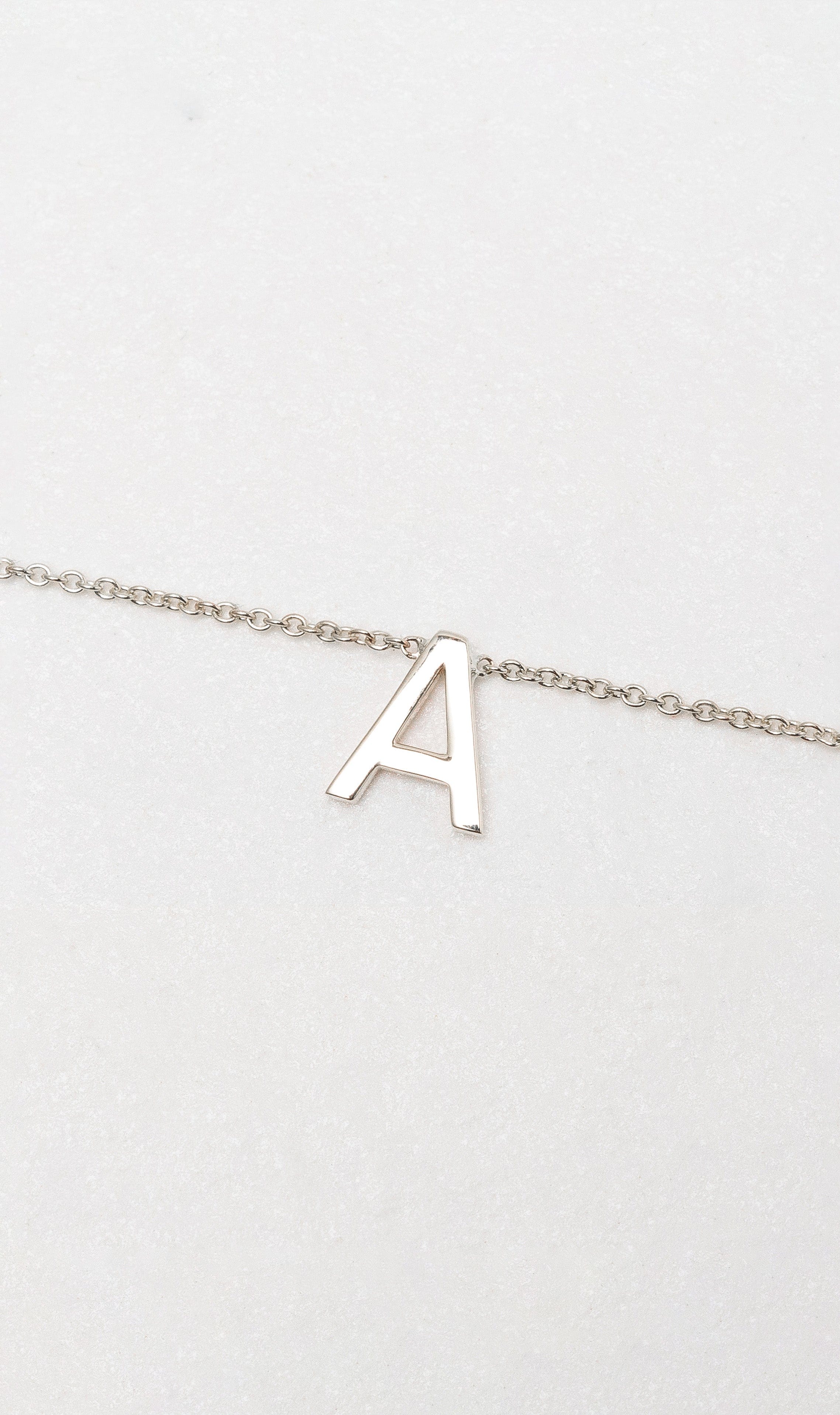 Hogans Family Jewellers 9K Initial Necklace