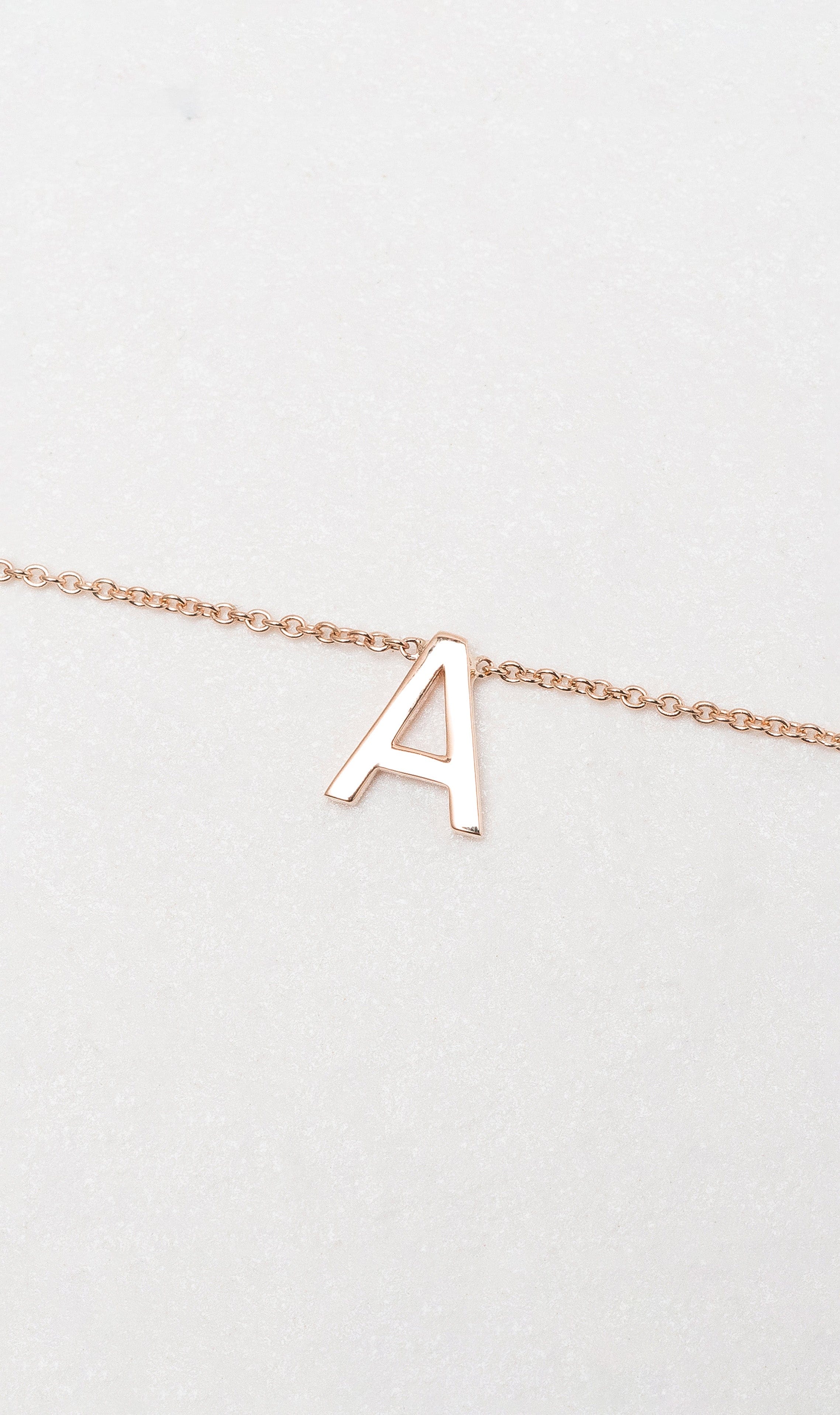 Hogans Family Jewellers 9K Initial Necklace