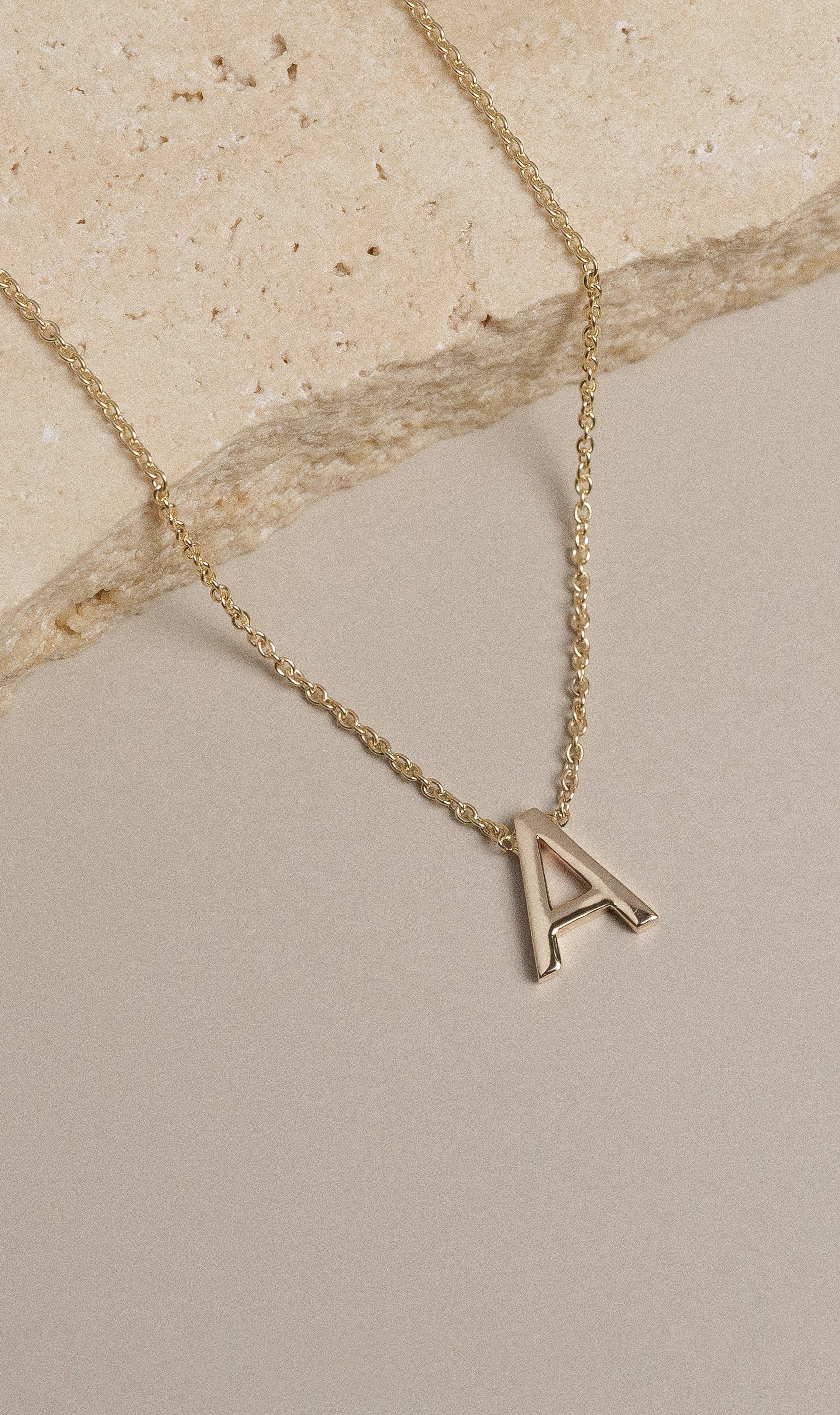 Hogans Family Jewellers 9K Initial Necklace