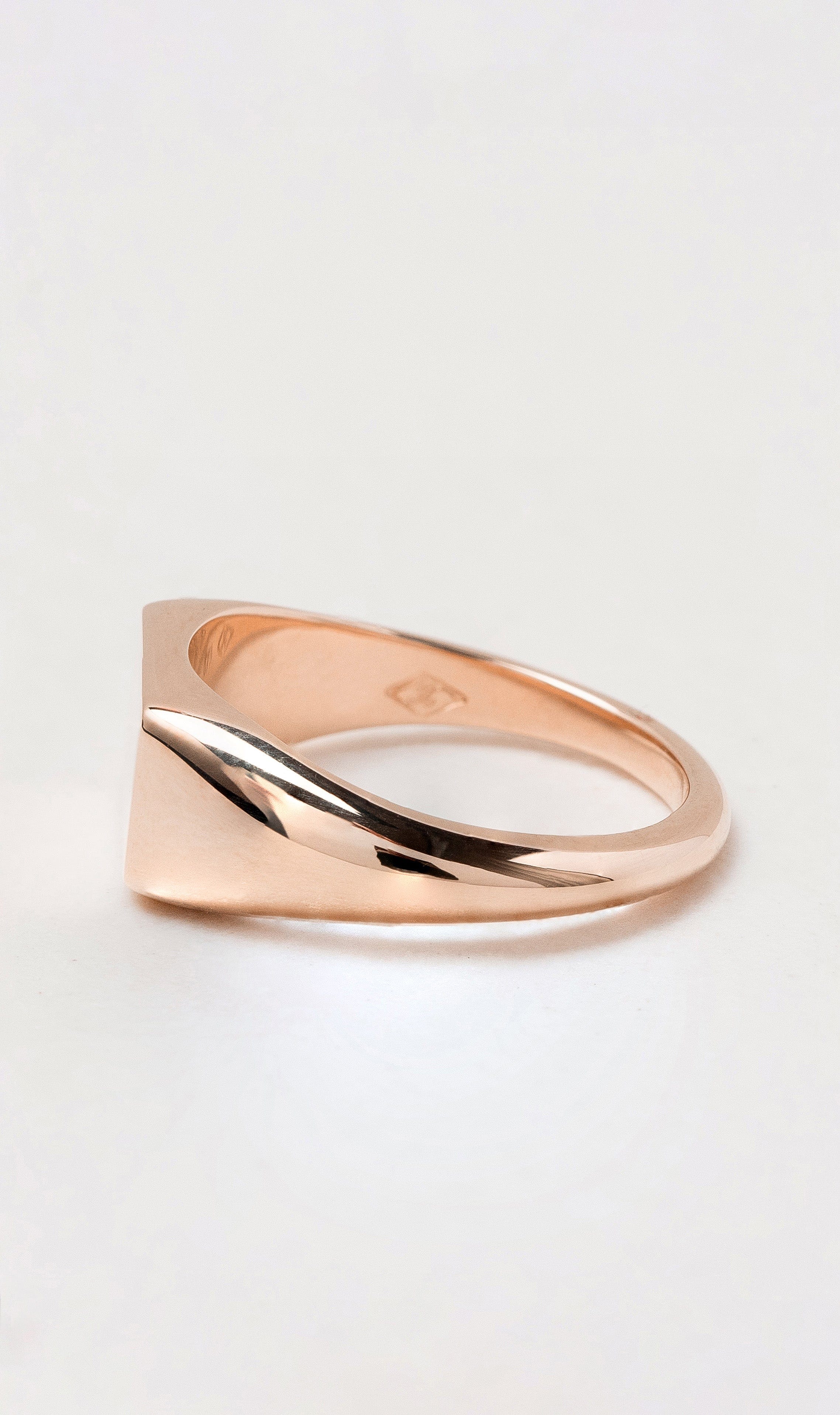 Hogans Family Jewellers 9K Rectangular Signet Ring
