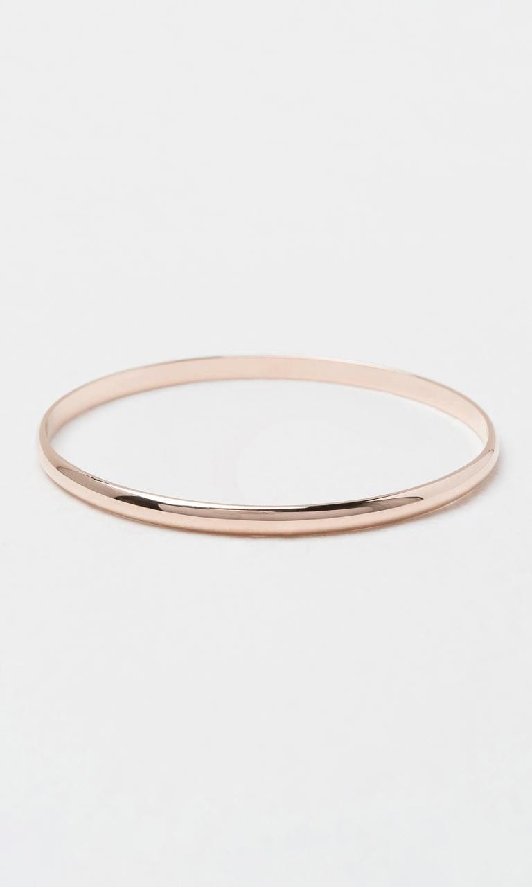 Hogans Family Jewellers 9K RG 4mm Plain Bangle