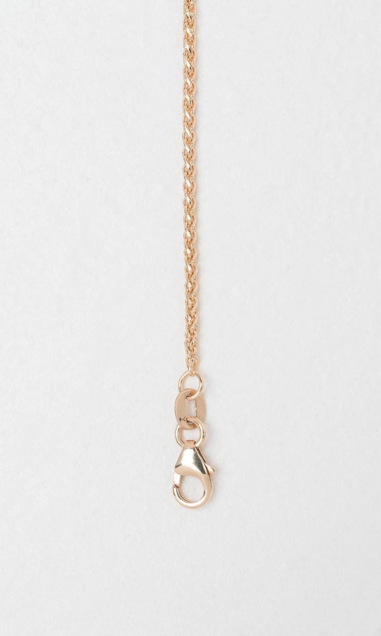 Hogans Family Jewellers 9K RG 50cm Trace Chain (1.3mm Thickness)