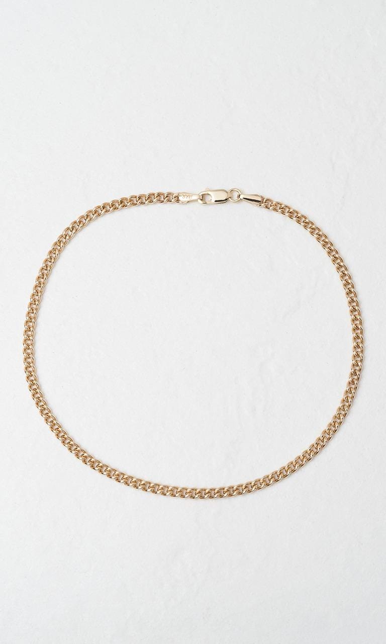 Hogans Family Jewellers 9K YG 24cm Curb Link Bracelet