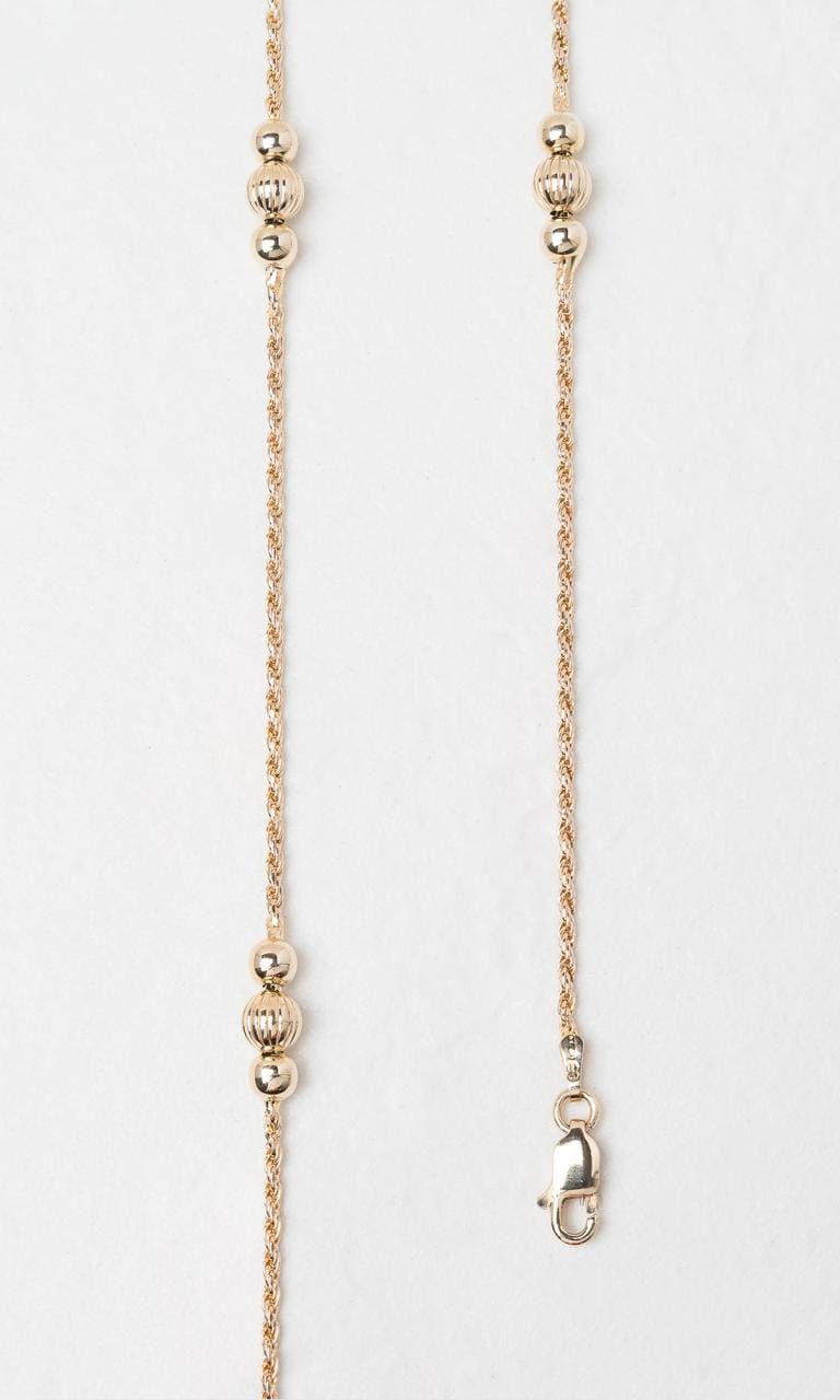 Hogans Family Jewellers 9K YG 46.5cm Fancy Link Chain Necklace