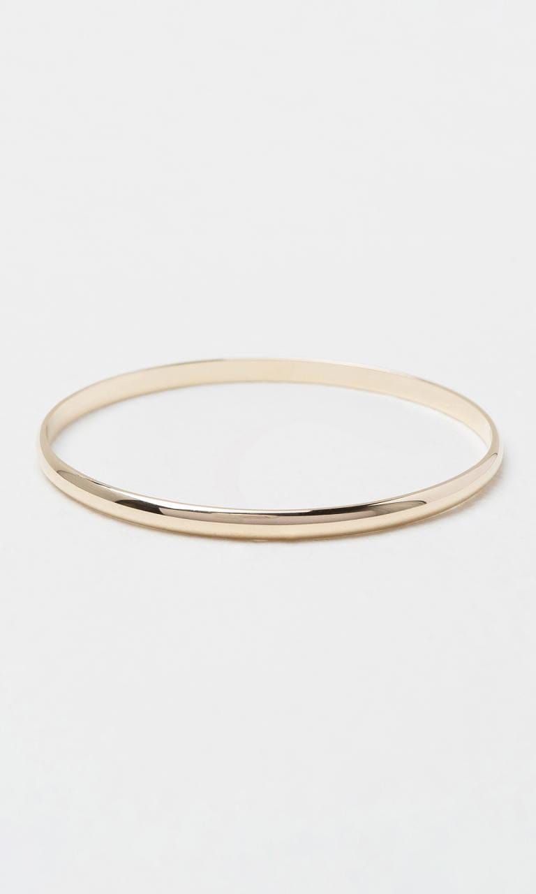Hogans Family Jewellers 9K YG 4mm Plain Bangle