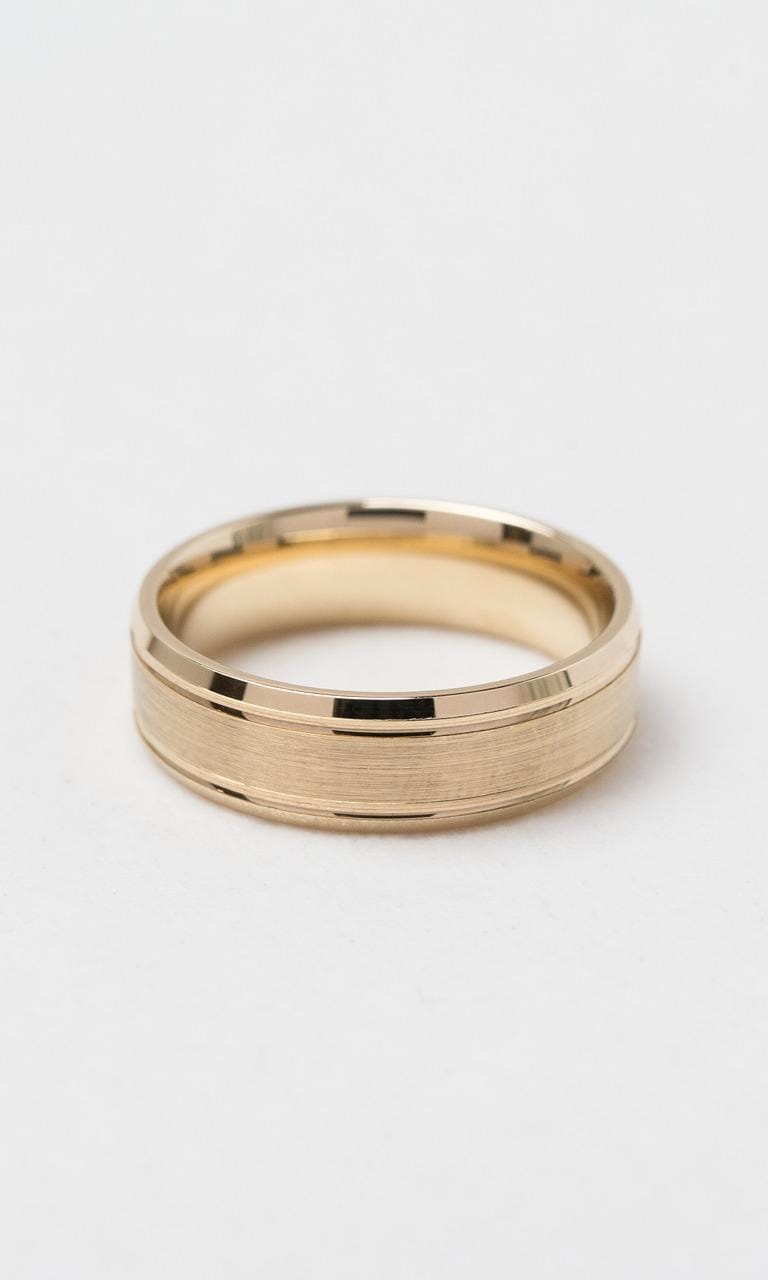 Hogans Family Jewellers 9K YG 6mm Gents Band