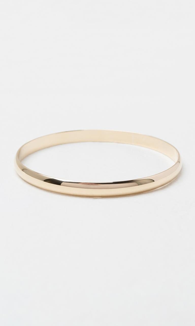 Hogans Family Jewellers 9K YG 6mm Plain Bangle