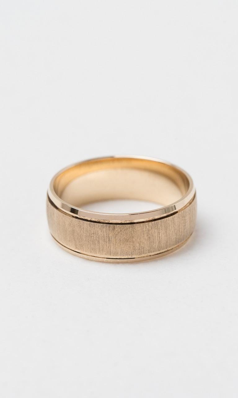 Hogans Family Jewellers 9K YG 7mm Gents Band