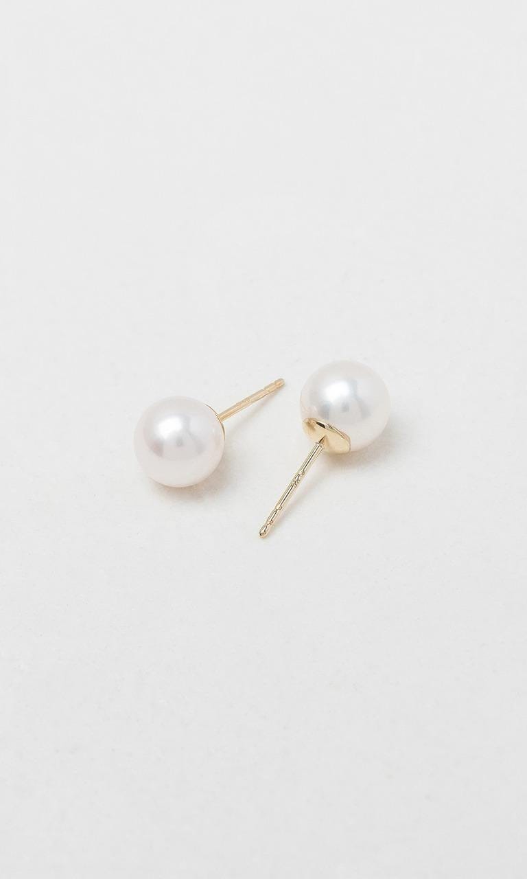 Hogans Family Jewellers 9K YG 8.5-9mm Freshwater Pearl Stud Earrings