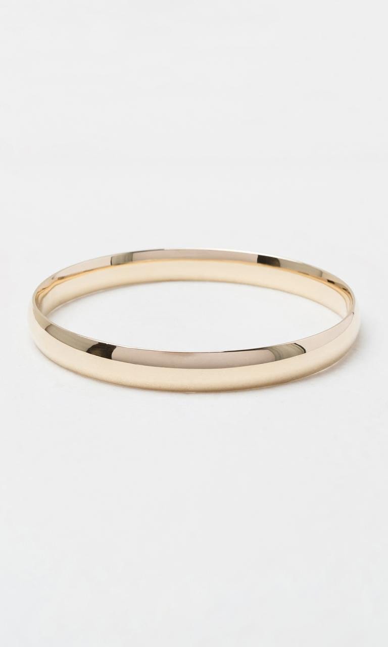 Hogans Family Jewellers 9K YG 8.5mm Plain Bangle