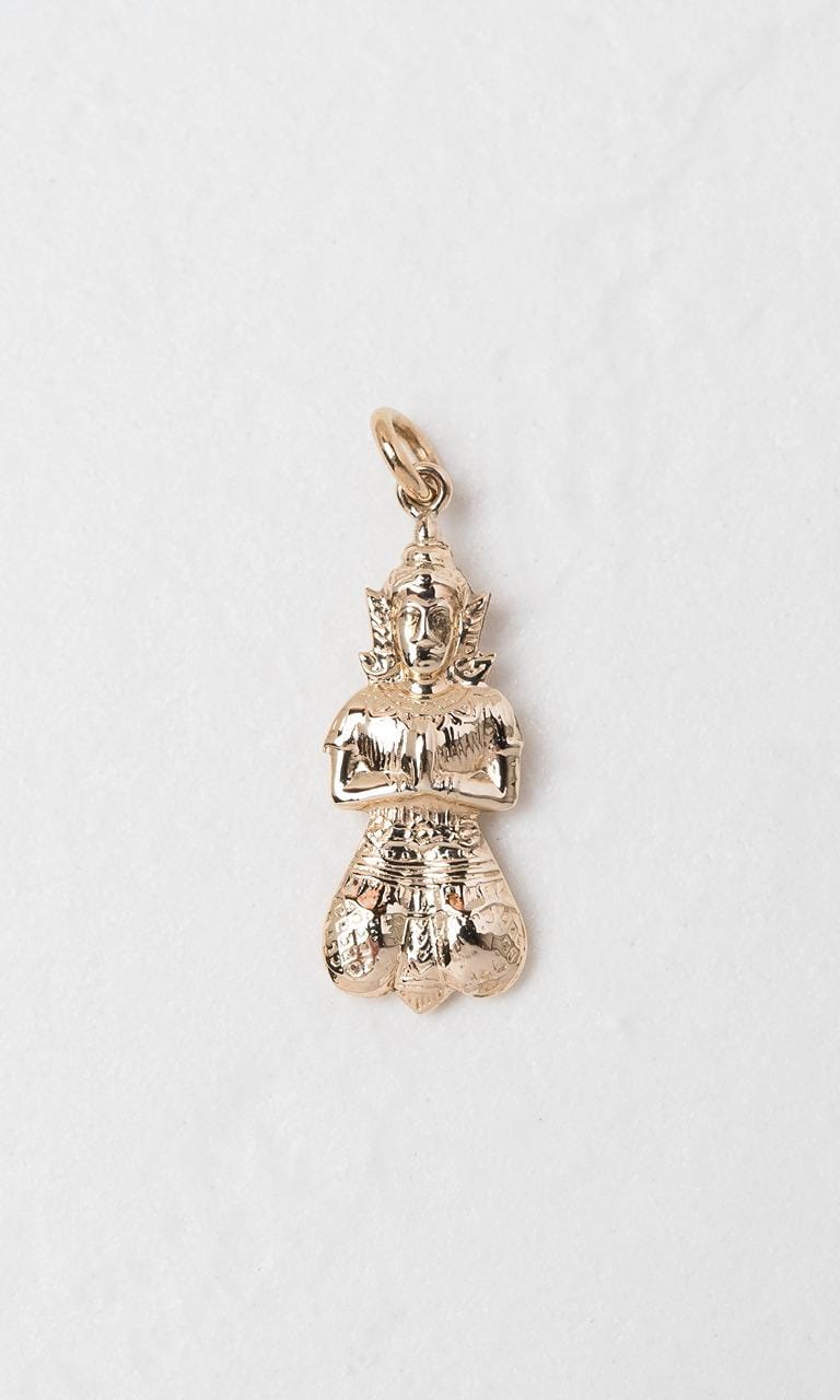 Hogans Family Jewellers 9K YG Religious Figure Charm
