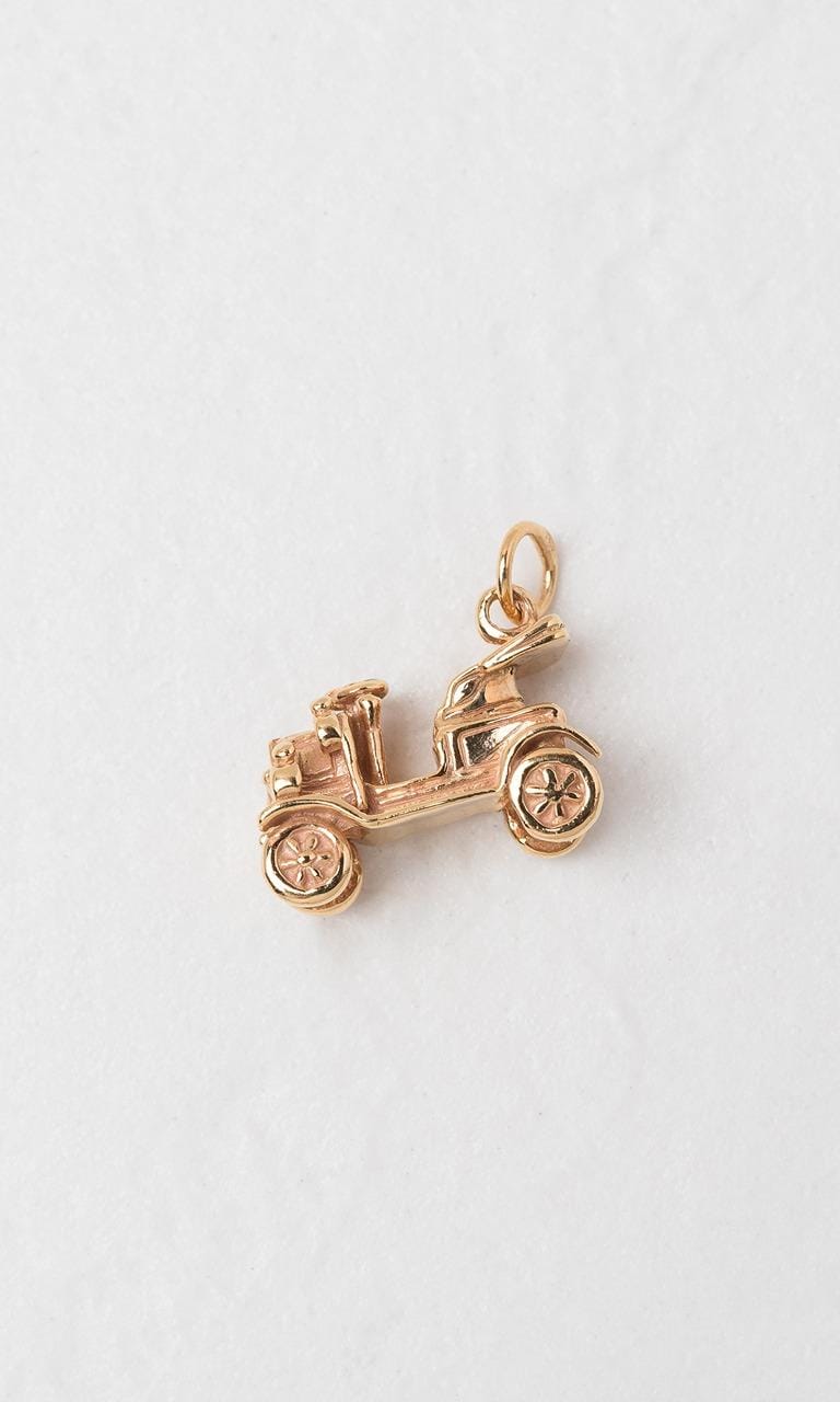 Hogans Family Jewellers 9K YRG Vintage Car Charm