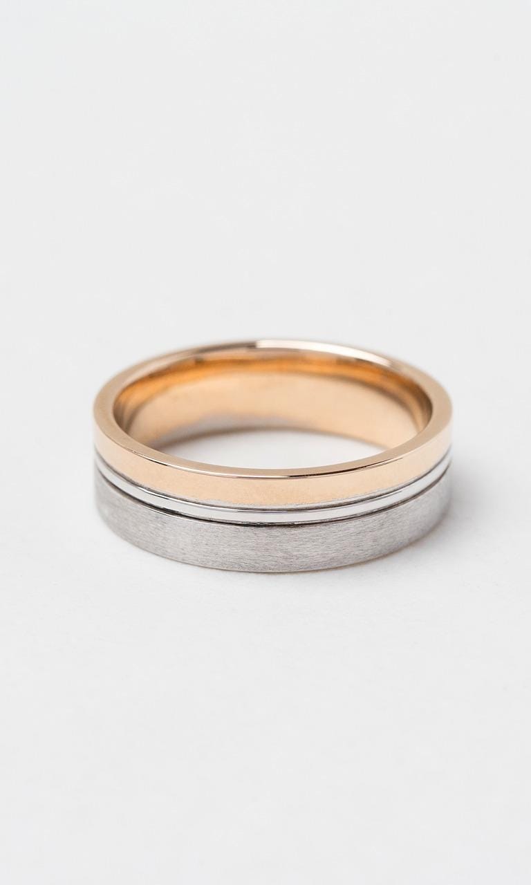 Hogans Family Jewellers 9K YWG 6.8mm Gents Band