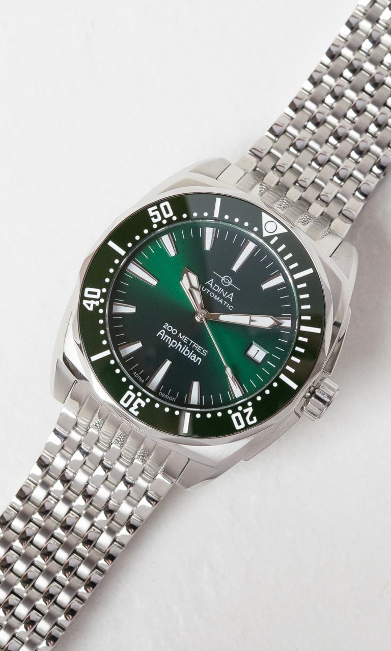 Hogans Family Jewellers Adina Mens Amphibian Automatic Dive Watch
